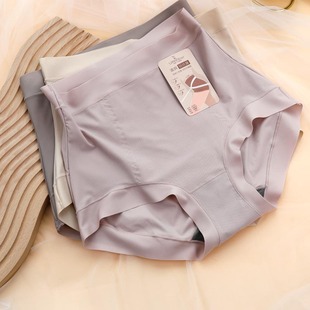 提臀抗菌收小肚包臀透气舒适女士内裤 彩田32033高腰收腹裤 女大码