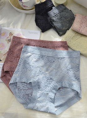 黛丝少女收腹女内裤高腰29807蕾丝性感美体包臀透气舒适女裤头