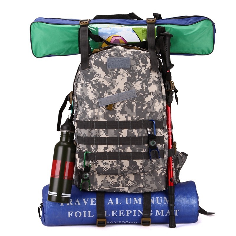 户外双肩迷彩登山旅行包电脑包大容量外扩展背包40L加宽加厚肩带,运动包/户外包/配件,双肩背包,淘宝优惠券,粉丝福利购,淘宝优惠卷