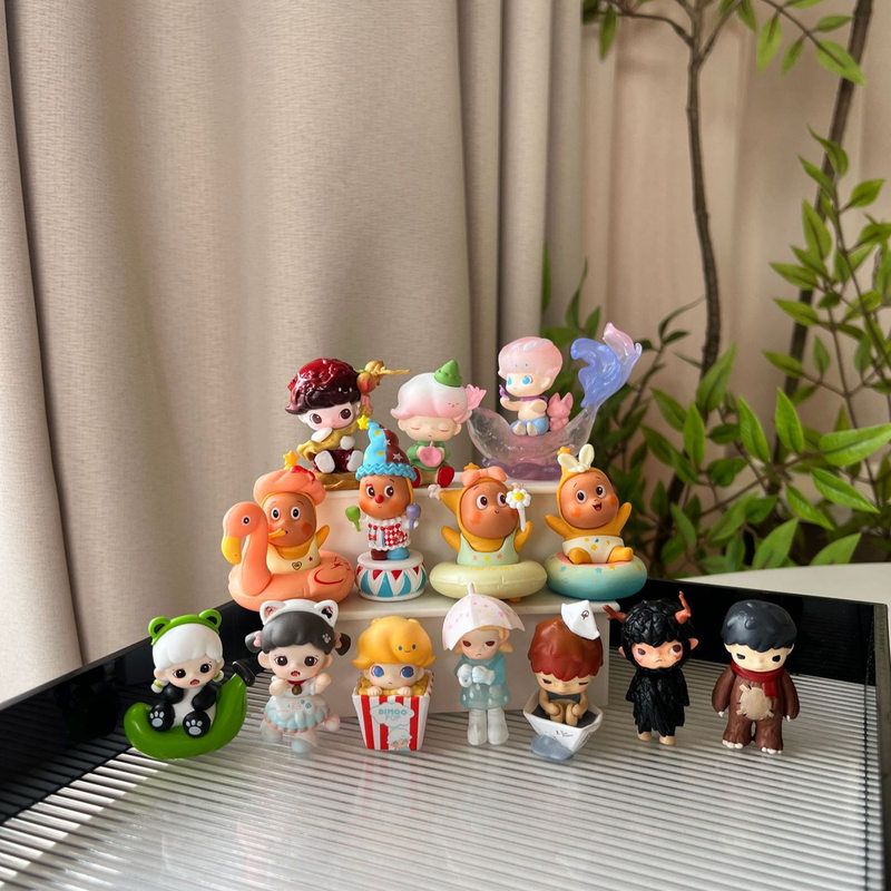 POP  小野  星星人 dm  庇护所系列盲盒潮玩玩具摆件生日礼物 diy