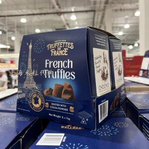 开市客代购法国进口原味Truffles松露巧克力2千克网红零食礼盒装