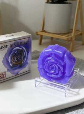 四色玫瑰型皂正品成人手工皂家用清洁留香伴手礼皂整箱直销