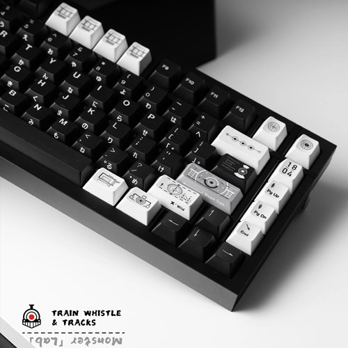 半透光磁轴键帽黑红原厂热插拔