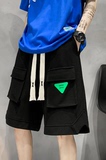 直播宽松直筒华夫格休闲短裤五分裤中裤DK28-P38M-5XL，男装牛仔裤，电商B327