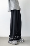 K03-P50四季款男士宽松字母设计休闲裤直筒拖地裤，男装休闲裤，电商B327