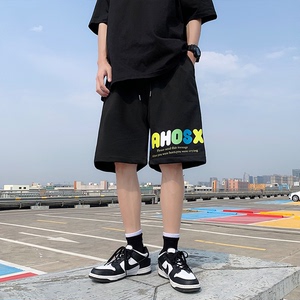 DK27-P25主推款现货男士夏天宽松沙滩裤休闲短裤五分裤
