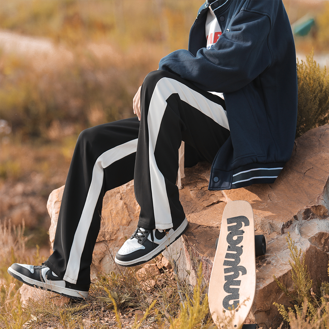 宽松运动休闲裤卫裤主推有扶持价格~K06-直播品质S-5XL,男装休闲裤,电商B327
