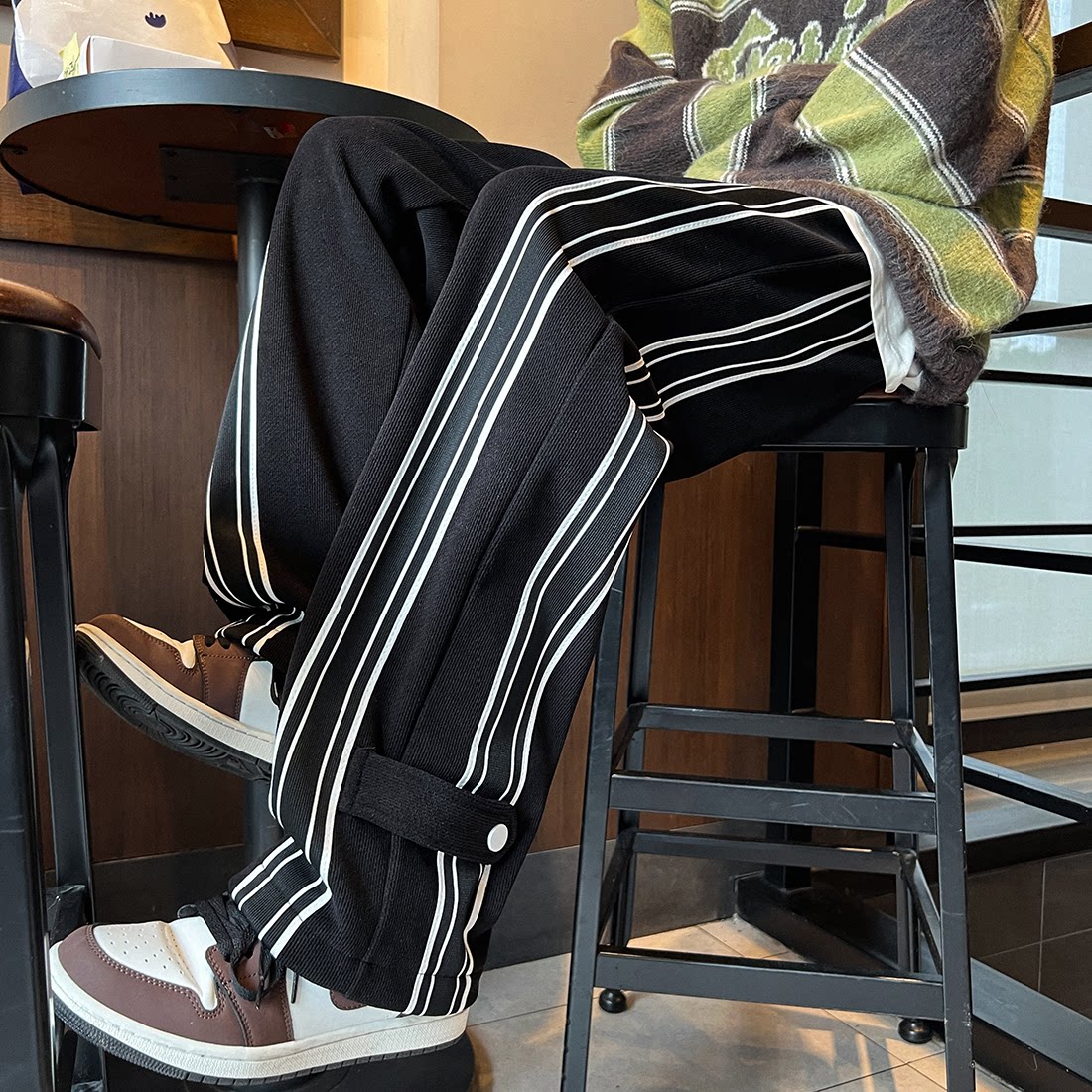 针织卫裤重磅加绒加厚休闲裤K58网店P60-直播P75-常规P60,男装休闲裤,电商B327
