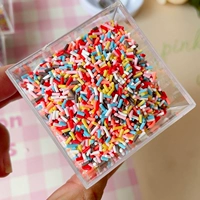 Маленький зерновый темный мягкий глиняный сахар