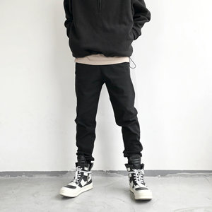 2022秋冬零度御寒一件过冬立体裁剪加厚加绒保暖小脚收口长裤棉裤