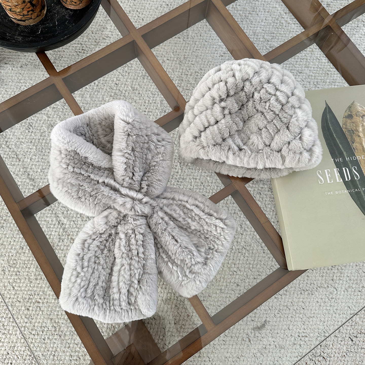 2025秋冬中老年人奶奶獭兔毛皮草妈妈帽保暖老人帽子冬季女防风