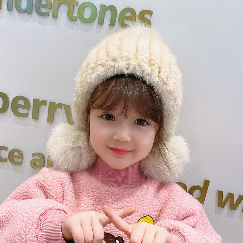 韩版时尚秋冬男女儿童皮草帽子水貂毛狐狸毛球真毛护耳保暖宝宝帽,服饰配件/皮带/帽子/围巾,帽子,淘宝优惠券,粉丝福利购,淘宝优惠卷