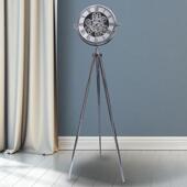 钟 豪华创意三脚立钟台式 轻奢家用美式 复古客厅大气静音落地钟欧式