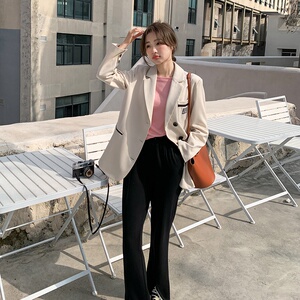 226-A05-P120  2022春季新款小西装外套女  控168图片
