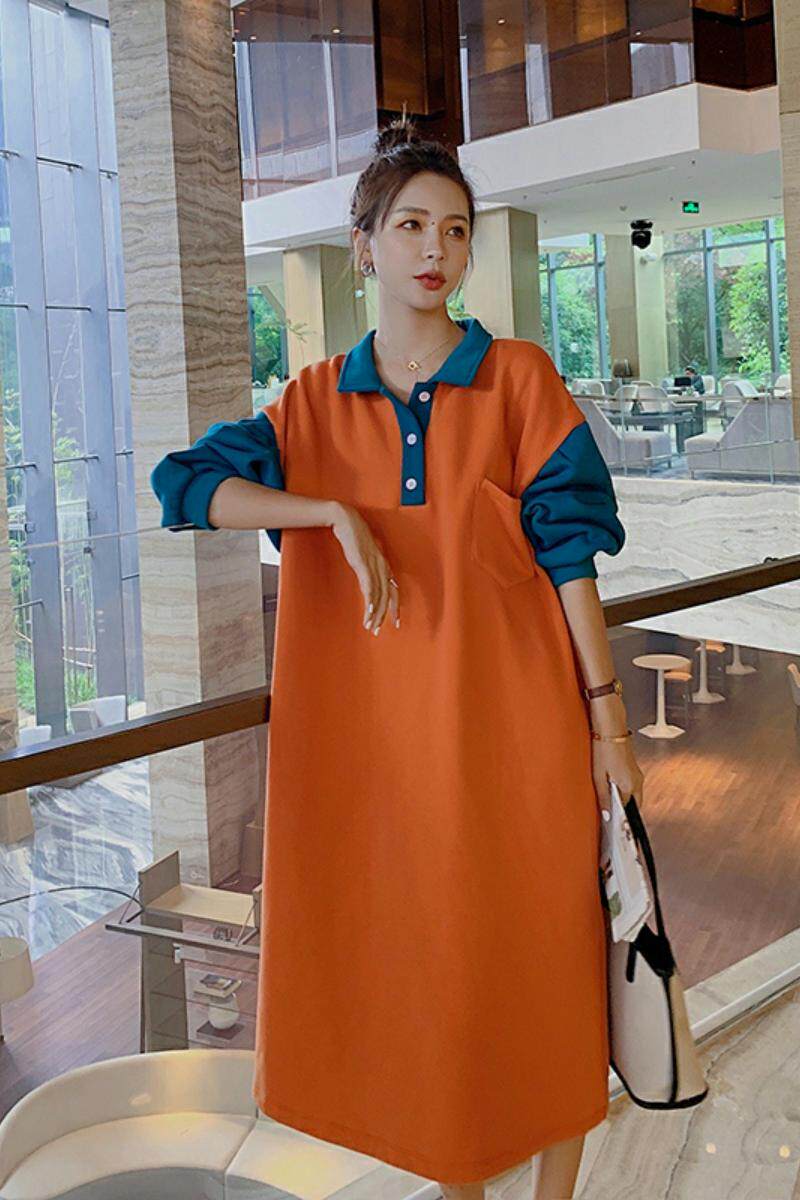 现货226-976-P1052022春季新款卫衣连衣裙女控价158,女装连衣裙,惟卡贝娜