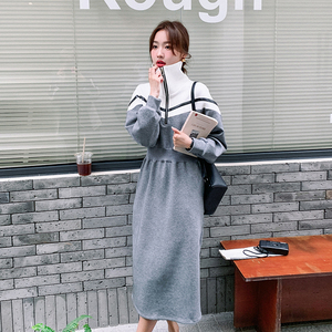 已出货226-A550-P135  2024春季中长款卫连衣裙女  188图片