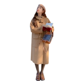 已出货226-A209-P1852024冬季韩版宽松毛呢外套女268，女装毛呢外套，惟卡贝娜
