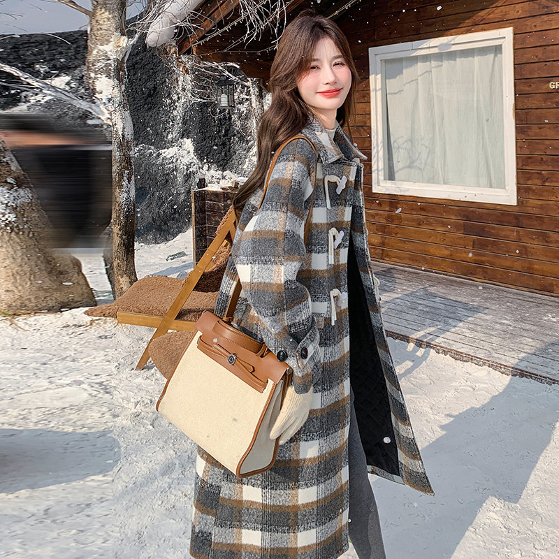 新品毛呢外套）226-1068-P185-控278,女装毛呢外套,惟卡贝娜
