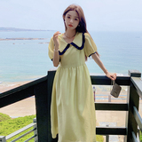 已出货226-A320-P1152024夏季新款中长款连衣裙女168，女装连衣裙，惟卡贝娜