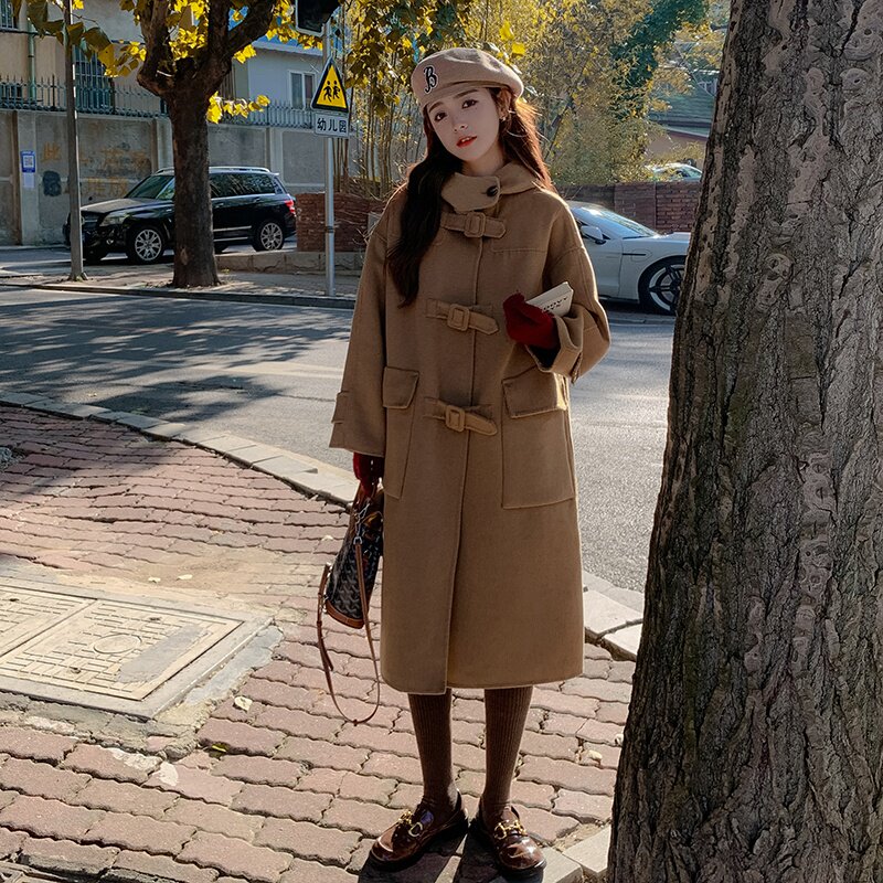 已出货226-A209-P1852024冬季韩版宽松毛呢外套女268,女装毛呢外套,惟卡贝娜