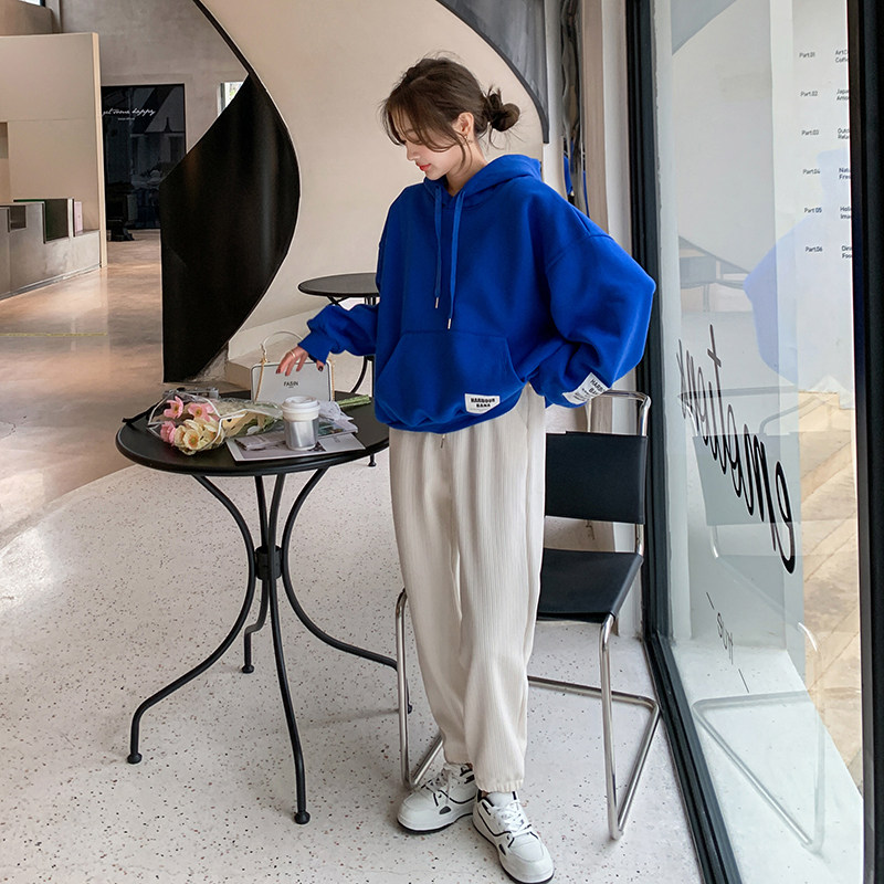 现货226-A27-P1052023秋季中长款卫衣女控价158，女装卫衣/绒衫，惟卡贝娜