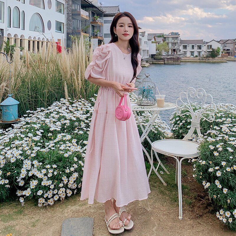已出货226-A360-P1202024夏季新款中长款连衣裙女178,女装连衣裙,惟卡贝娜