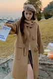 226-A209-P1852022冬季韩版宽松毛呢外套女控价268，女装毛呢外套，惟卡贝娜