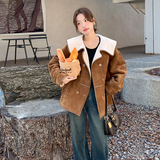现货226-A559-P1852024冬季新款皮毛一体外套女278，女装棉衣/棉服，惟卡贝娜