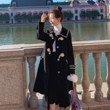 已出货226-819-P1852022冬季韩版修身毛呢外套女控价268，女装毛呢外套，惟卡贝娜