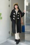 已出货226-A180-P1752022冬季韩版宽松毛呢外套女控价258，女装毛呢外套，惟卡贝娜