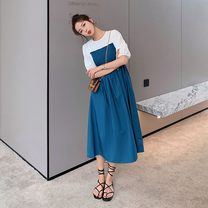 现货226-L38-P105 2022夏季新连衣裙女  控价158图片