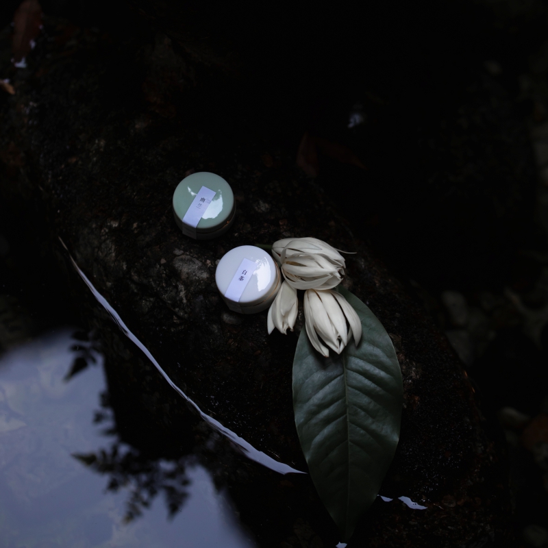 天然植物固体香膏山隅非遗手工