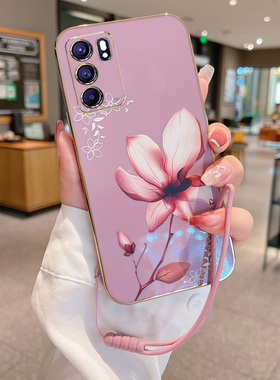 适用OPPOPEQMOO手机壳OPPOReno6 5G保护套PEQM00外壳OPPORENO65G硅胶PEQT00软OPPPCPH2251新款0pp0PEQT00奢华