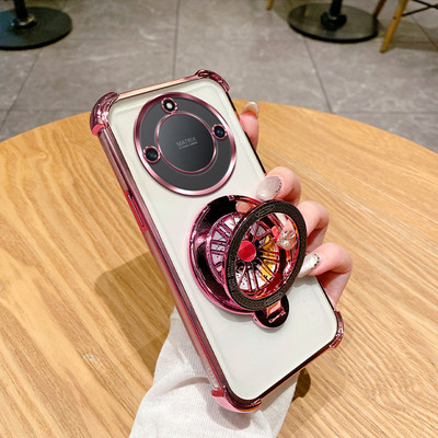 适用华为荣耀X9C手机壳带镜头膜