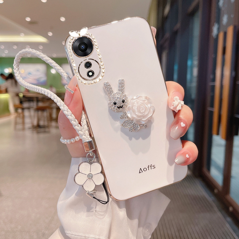 oppoA1硅胶时尚镶钻手机壳防摔