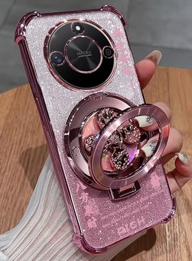 适用荣耀ALP一AN00手机壳ALPAN00保护X50GT套Honor华为ALPANOO新款ANOO外壳X5Ogt叉ALPAN硅胶全包防摔5G软壳