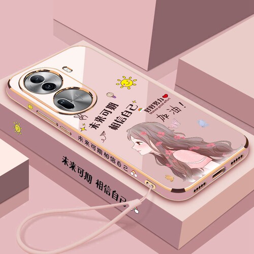 opporeno11硅胶个性创意手机壳女