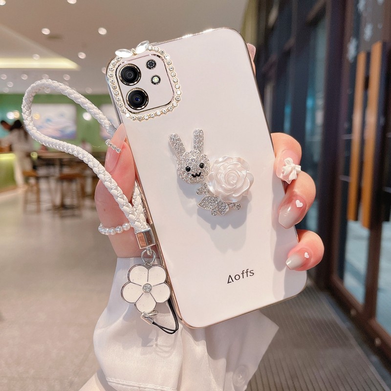 适用荣耀play6tpro硅胶手机壳女