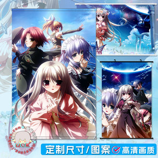 eden 诗音 艾莉卡 浅井塔野真夜 周边日式贡缎挂画墙贴海报可定制