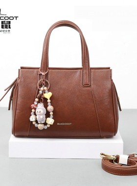 BANDICOOT袋鼠女包手提包2025新款时尚珠子挂饰轻奢潮流包高级感