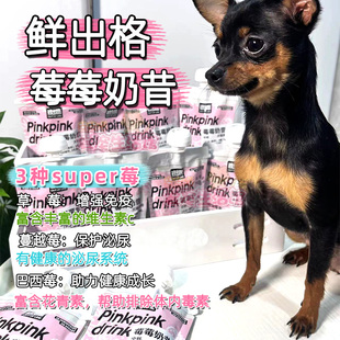 鲜出格养宠装备宠物零食莓莓奶昔营养健康优质蛋白猫犬通用