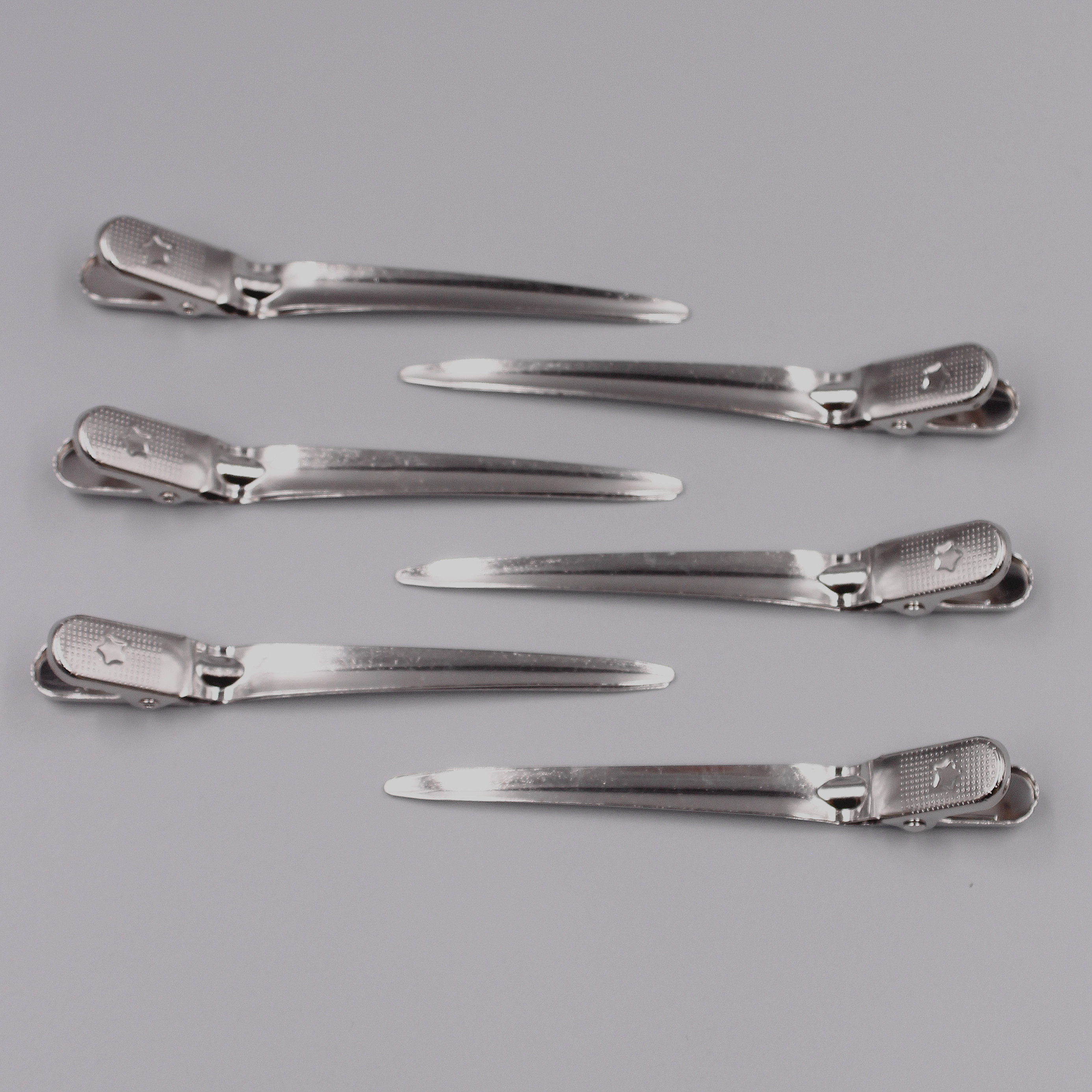 不锈钢夹彩钢夹子美发专用电镀