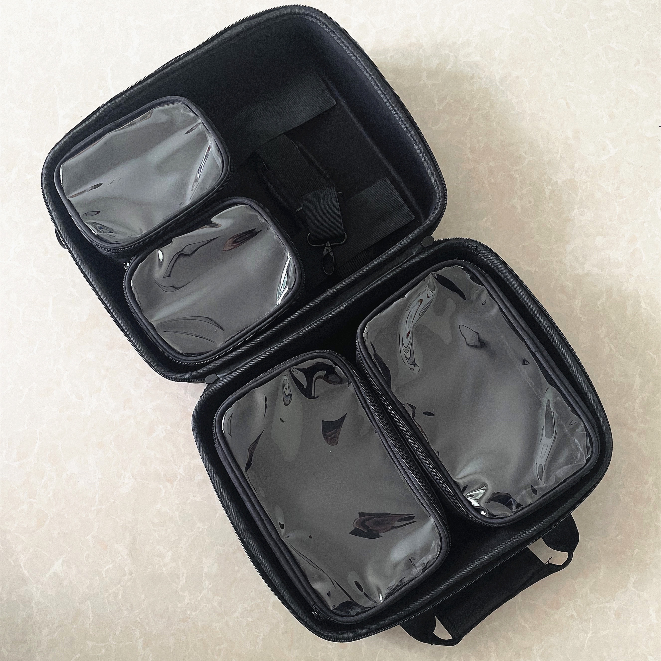 防撞硬壳广州化妆箱evk材质