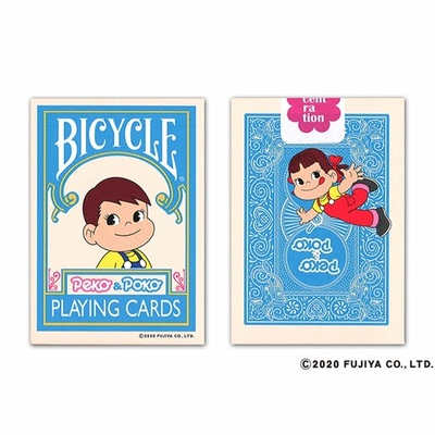 日本bicycle扑克牌联名  不二家 PEKO POKO