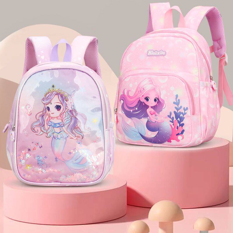幼儿园书包3-6岁女孩公主背包