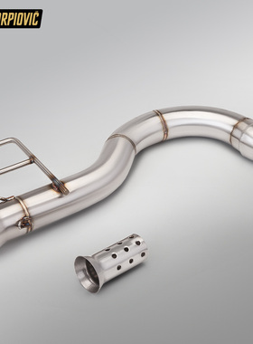 Spyder F3 RT ST RS 1330改装 庞巴迪蜘蛛侠中段排气管 带消音塞