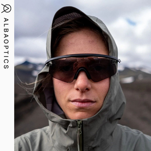 骑行越野跑步护目镜一体超轻变色运动眼镜公路车眼镜 Mantra黑框