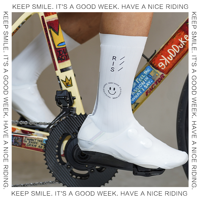 空气动力学防风防雨防泼水自行车公路车锁鞋鞋套防污渍锁鞋保护套