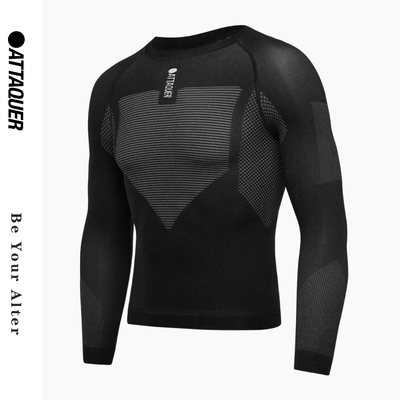 attaquer秋冬骑行服打底基层