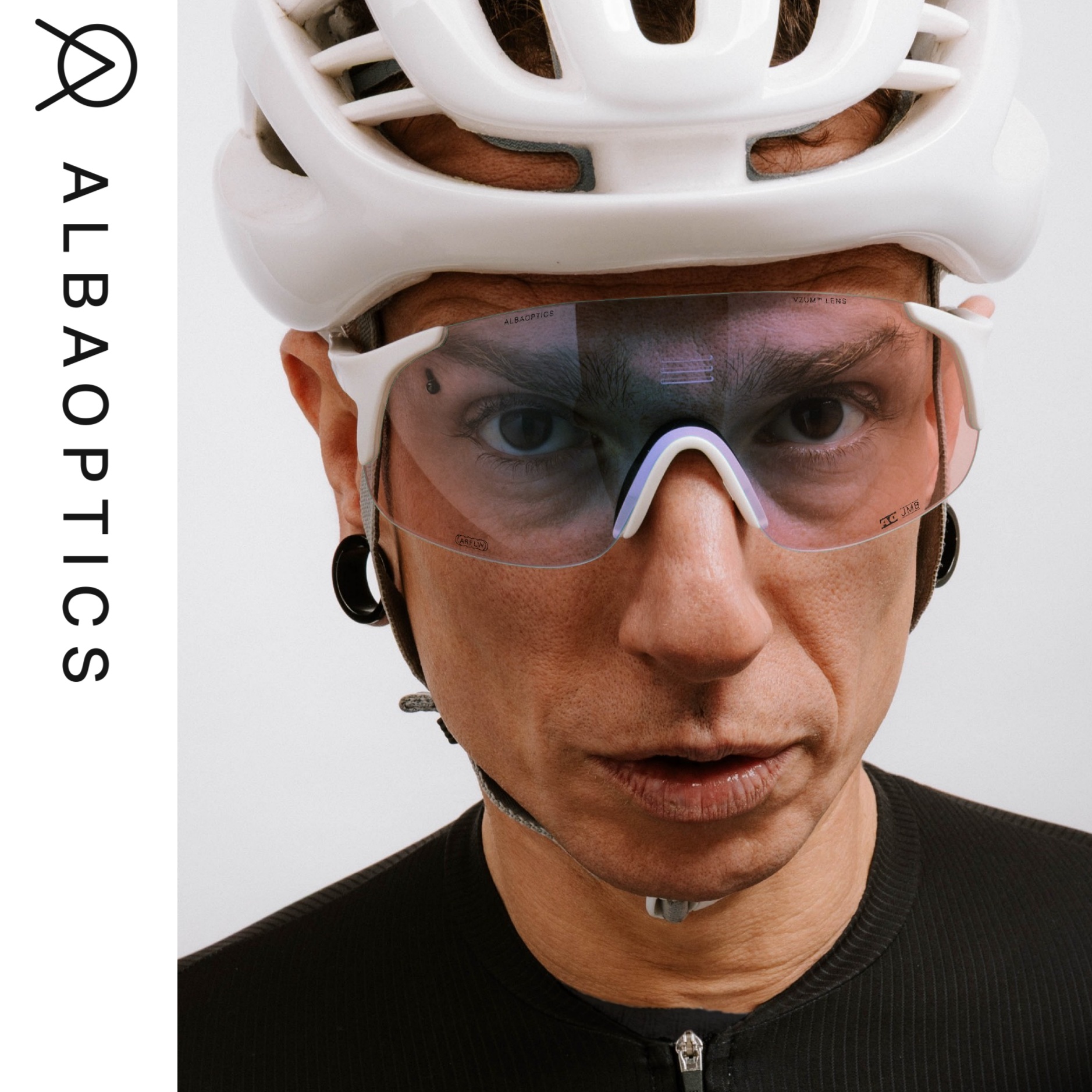 JUMBO白框护目镜户外骑行眼镜登山防风跑步运动防护眼镜防晒墨镜